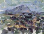 Paul Cezanne  - paintings - Mont Sainte Victoire