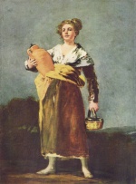 Francisco Jose de Goya  - Peintures - Porteuse d´eau