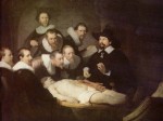 Rembrandt - Bilder Gemälde - Anatomie des Dr. Tulp