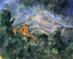 Paul Cézanne  - Peintures - Montagne Sainte-Victoire
