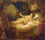Rembrandt - paintings - Danae