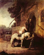 Rembrandt - paintings - Der Barmherzige Samariter