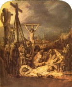 Rembrandt  - paintings - Kreuzabnahme