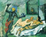 Paul Cezanne  - Bilder Gemälde - Nachmittags in Neapel