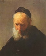 Rembrandt  - Peintures - Portrait du père