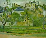 Paul Cezanne  - paintings - Obstgarten in Pontoise