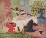 Paul Cezanne  - paintings - A Modern Olympia