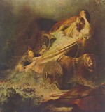 Rembrandt  - Bilder Gemälde - Raub der Proserpina