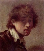 Rembrandt  - paintings - Selbstportrait (jugentliches Selbstportrait)