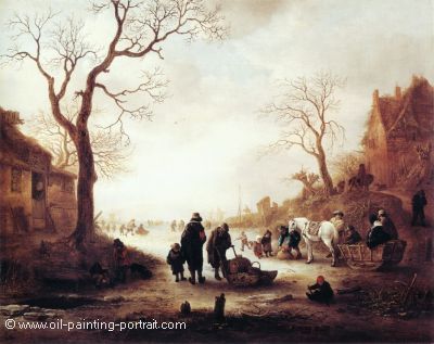 A Canal in Winter