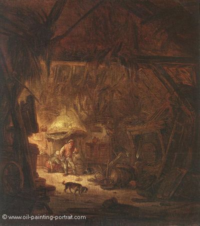 Interior of a Peasant House