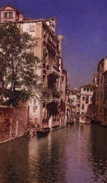Martin Rico y Ortega - painting - Canal San Giovane
