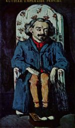 Paul Cezanne  - paintings - Achille Emperaire