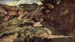 Giovanni Fattori  - paintings - Salzstrasse