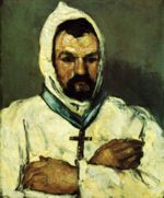   - Bilder Gemälde - Portrait des Onkel Dominique als Mönch