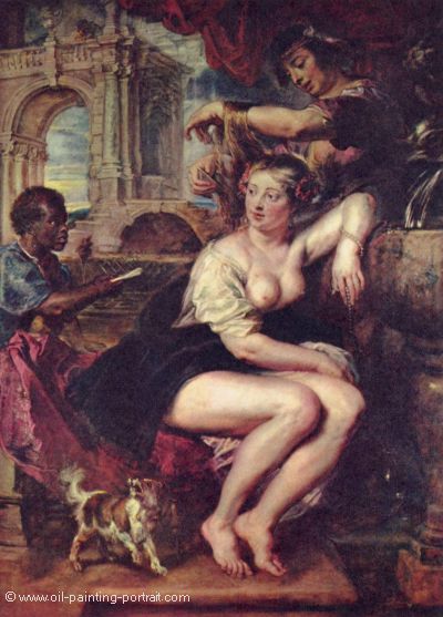 Bathseba am Brunnen