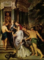 Peter Paul Rubens - paintings - Friedensschluss in Anger