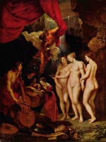 Peter Paul Rubens  - Bilder Gemälde - Die Erziehung Marias
