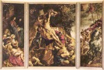 Peter Paul Rubens  - Peintures - Erection de la croix, vue générale du triptyque