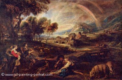 Landscape with a Rainbow