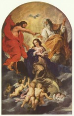 Peter Paul Rubens  - Peintures - Couronnement de Marie