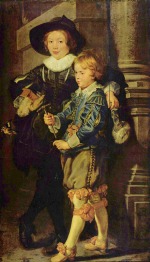 Pierre Paul Rubens  - Peintures - Portrait d'Albert et Nicolas