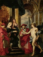 Peter Paul Rubens  - paintings - Vertrag von Angouleme