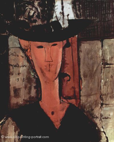 Madam Pompadour (Portrait of Beatrice Hastings)