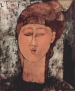 Amadeo Modigliani - Peintures - L´enfant gras