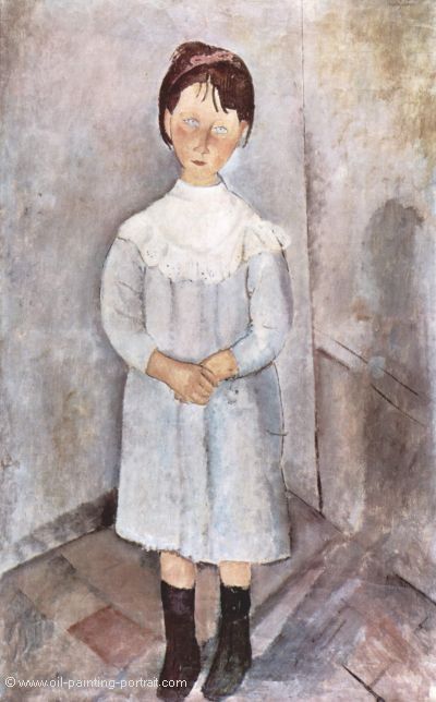 Little Girl in Blue