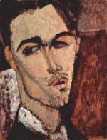 Amadeo Modigliani - Bilder Gemälde - Portrait des Celso Lagar