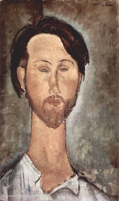 Portrait of the Polish Poet and Art Dealer Leopold Zborovski