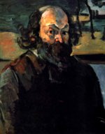 Paul Cezanne  - paintings - Self-Portrait