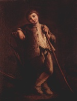 Pietro Longhi  - Peintures - Jeune berger
