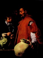 Diego Velazquez - Bilder Gemälde - Der Wasserverkäufer von Sevilla