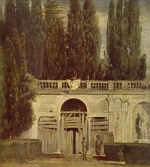 Diego Velázquez - paintings - Villa Medici, Grotto Loggia Facade