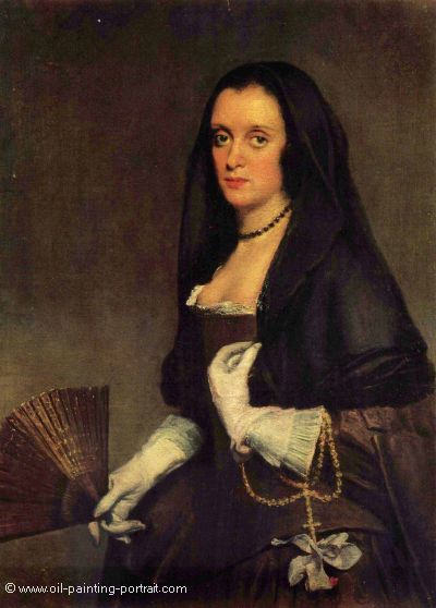 Lady with a Fan