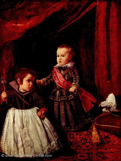 Prince Baltasar Carlos with a Dwarf
