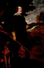 Diego Velazquez  - Peintures - Portrait de Philippe IV en chasseur