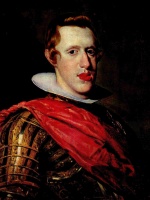Diego Velazquez  - Peintures - Portrait de Philippe IV en armure (fragment)
