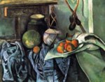 Paul Cezanne  - paintings - Stillleben mit Auberginen