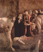 Michelangelo Caravaggio - Peintures - Enterrement de Sainte-Lucie