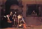 Michelangelo Caravaggio - Bilder Gemälde - Die Enthauptung Johannes des Täufers