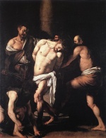 Michelangelo Caravaggio - Peintures - Flagellation