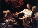 Michelangelo Caravaggio - paintings - Judith koepft Holofernes