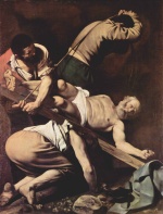 Michelangelo Caravaggio - Peintures - Crucifixion de saint Paul