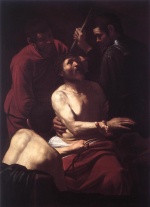 Michelangelo Caravaggio  - paintings - Dornenkroenung
