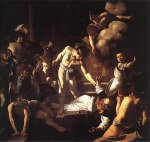 Michelangelo Caravaggio  - paintings - Das Martyrium des Heiligen Matthew