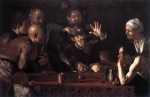 Michelangelo Caravaggio  - Peintures - L'arracheur de dents