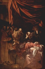 Michelangelo Caravaggio  - Peintures - Mort de Marie